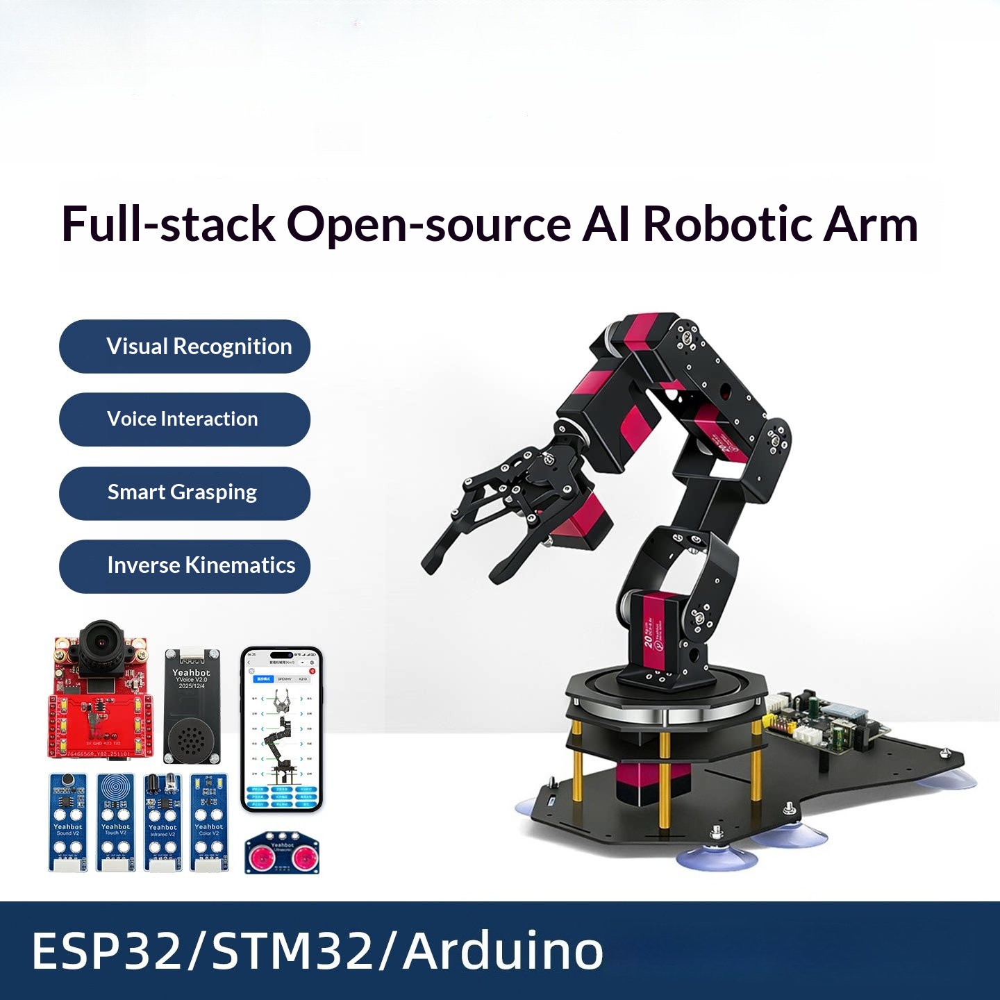 Stm32 Robot - KM1 Bras Robotique Open Source à