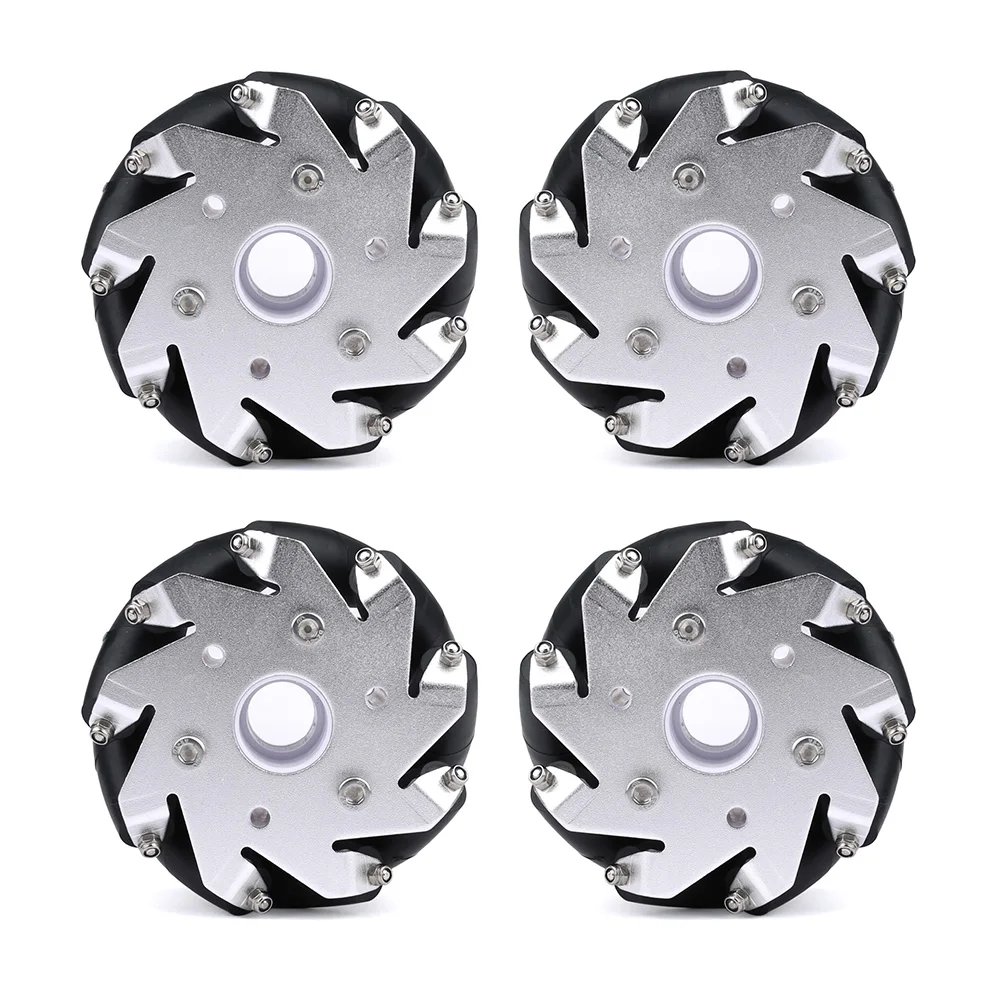 Omni Wheel - Roues Mecanum omnidirectionnelles 60-127mm, 4 pièces,