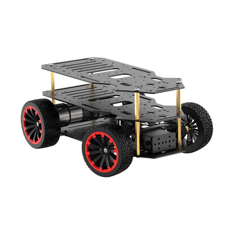 Robot Arm Metal - Voiture robot Ackerman en métal, châssis