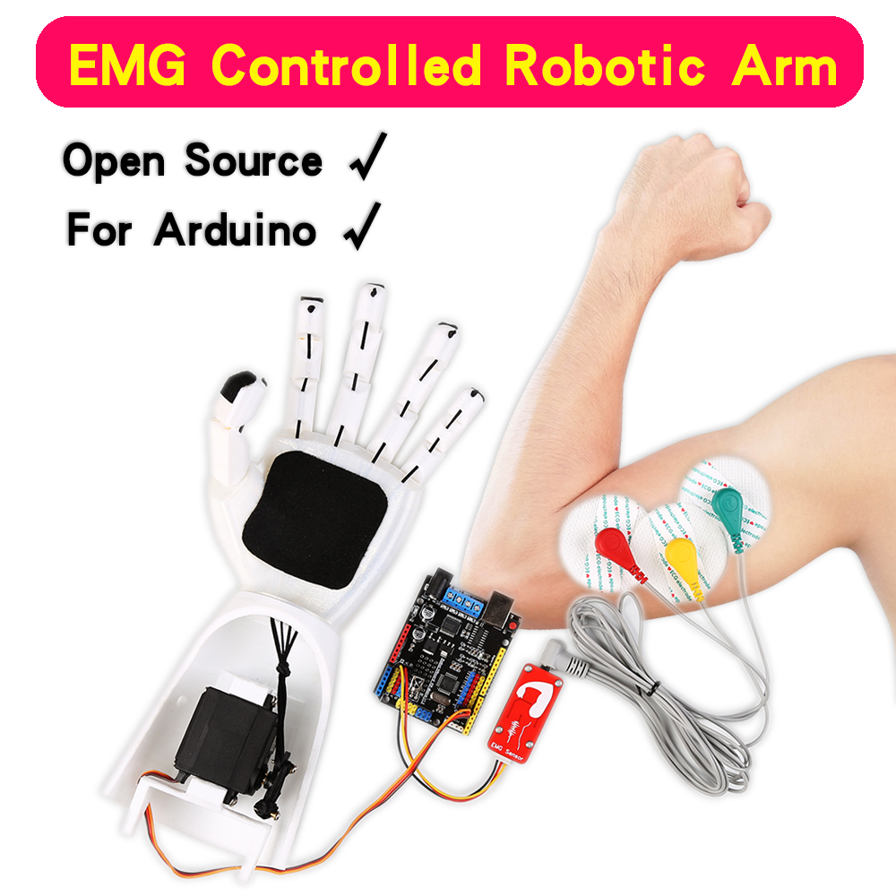 Capteur EMG bras robotique cap - Arduino Robot avis et prix