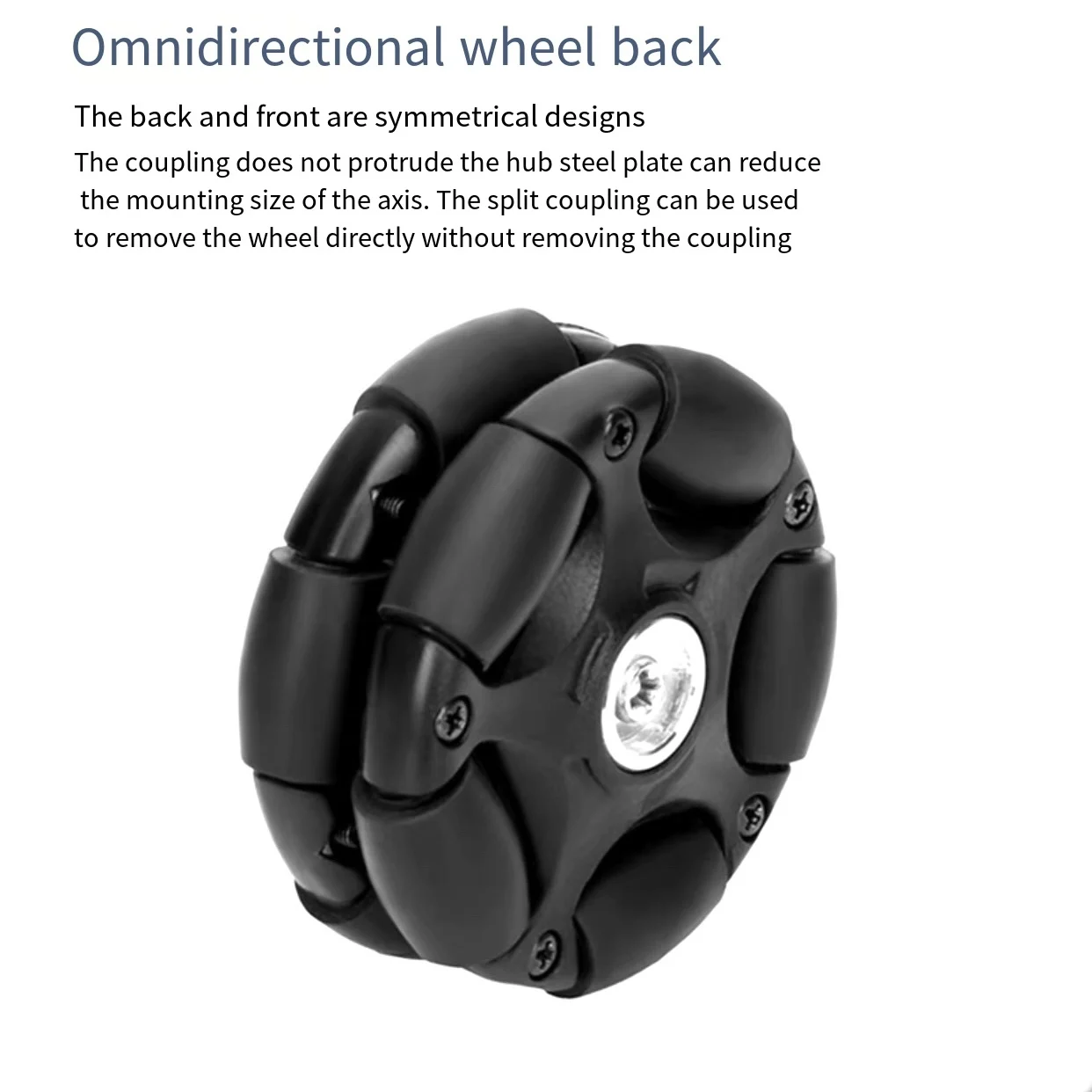 Roue omnidirectionnelle en mét - Omni Wheel avis et prix