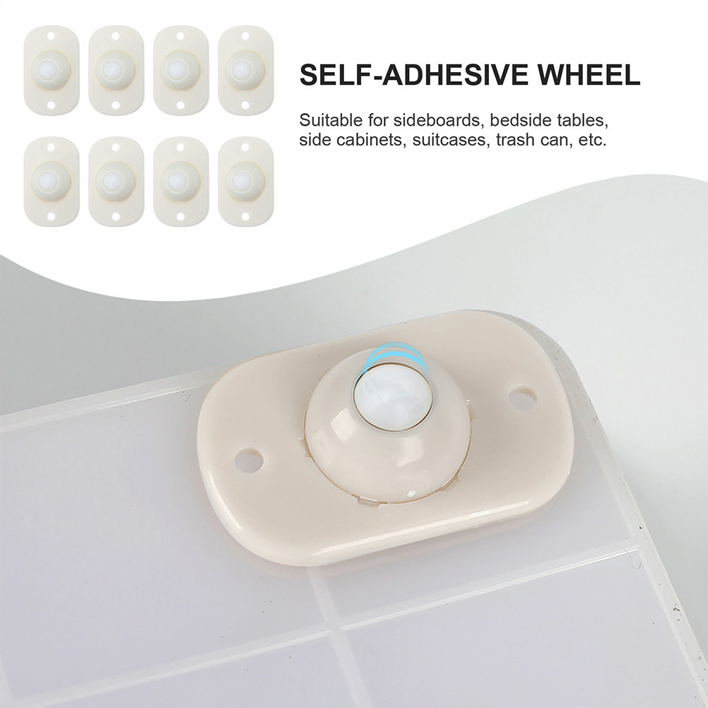 12 roulettes adhésives pivotan - Caster Wheel avis et prix