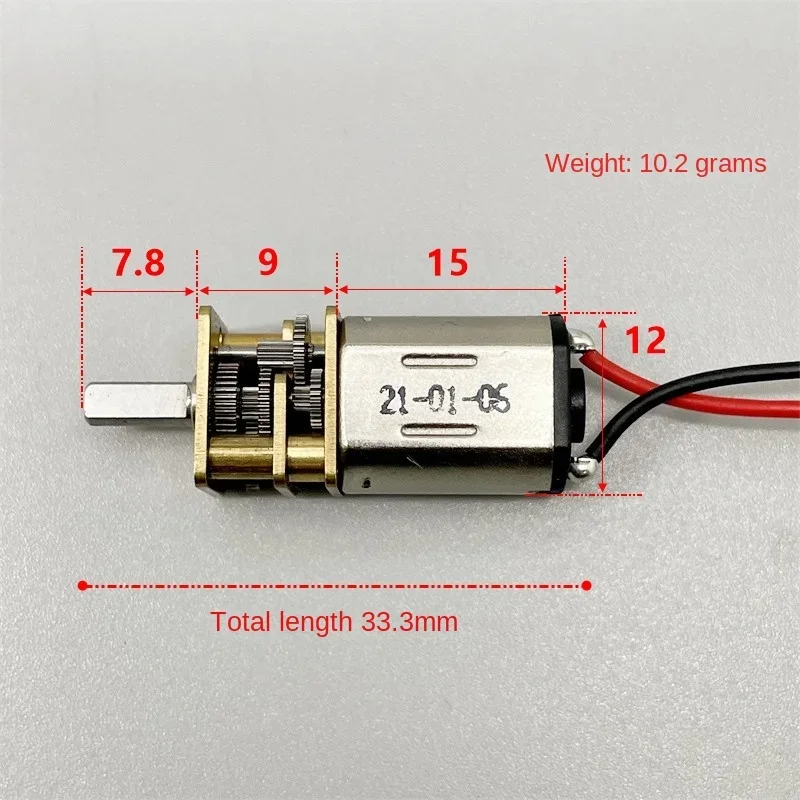 N20 DC 3V 18 tr/min 6V 36 tr/m - Dc Motor avis et prix