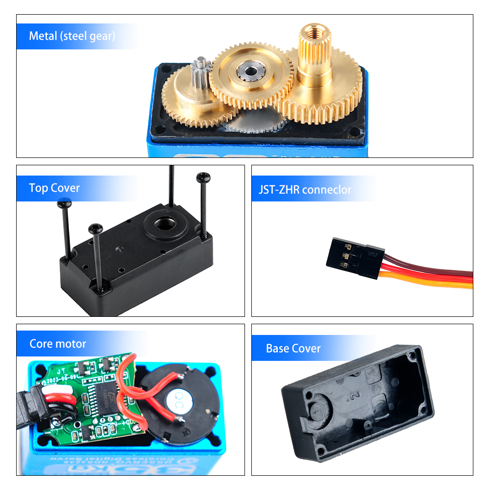 Servo numérique RDS3235, moteu - Servo Bracket avis et prix