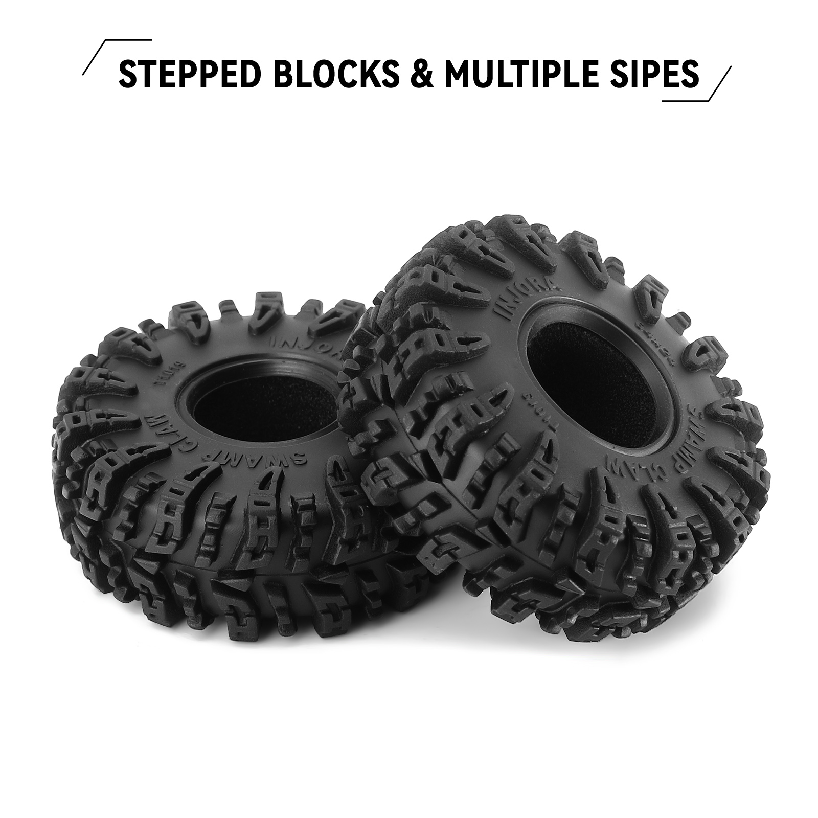 INJORA Swamp Claw 64*24mm S5 T - Omni Wheel avis et prix