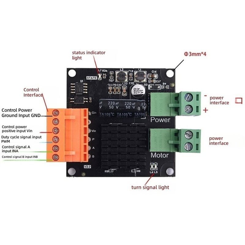 Module de commande de moteur C - Motor Driver Module avis et prix